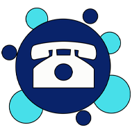 Call Us To Get Started - Telephone Icon